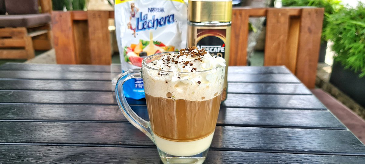 Este #café #cafebombón con @LaLecheraCol y <a href="/NESCAFE_Col/">NESCAFÉ COLOMBIA</a> me quedó espectacular 👌
