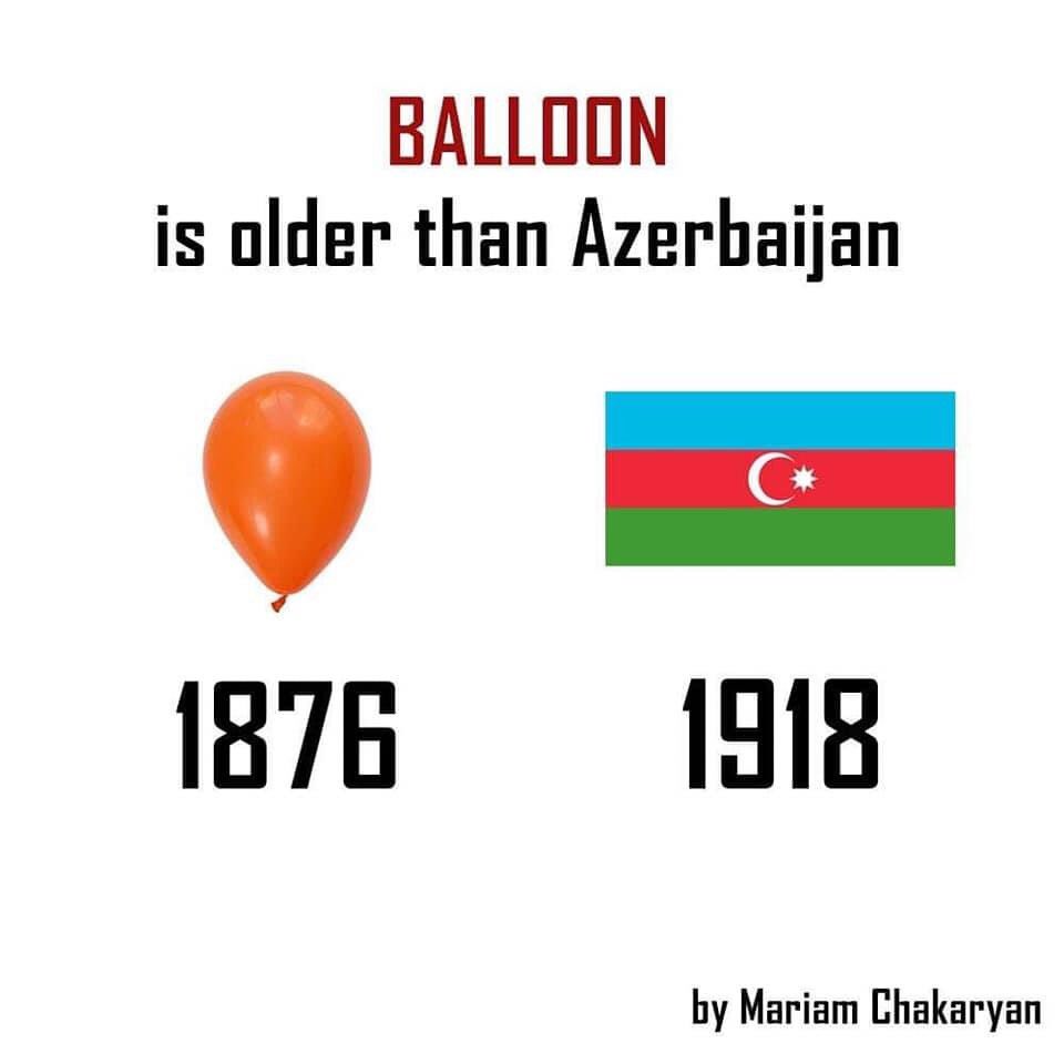 ArpineBabakhan1's tweet photo. #olderthanazerbaijan https://t.co/uDDSjnbhlz