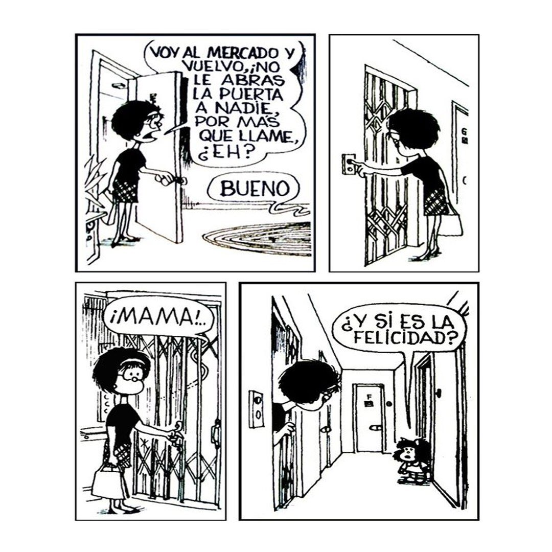 Yolanda_Diaz_'s tweet photo. Quino nos dio a Mafalda y Mafalda nos dio lecciones urgentes de geopolítica, feminismo, ironía y dignidad. Fue portavoz incansable de todo lo que los adultos callaban, dueña de un pensamiento crítico irreductible. Quino dejó de dibujarla en 1973 pero ni uno ni otra se irán nunca. https://t.co/Qp0DqPb9dh