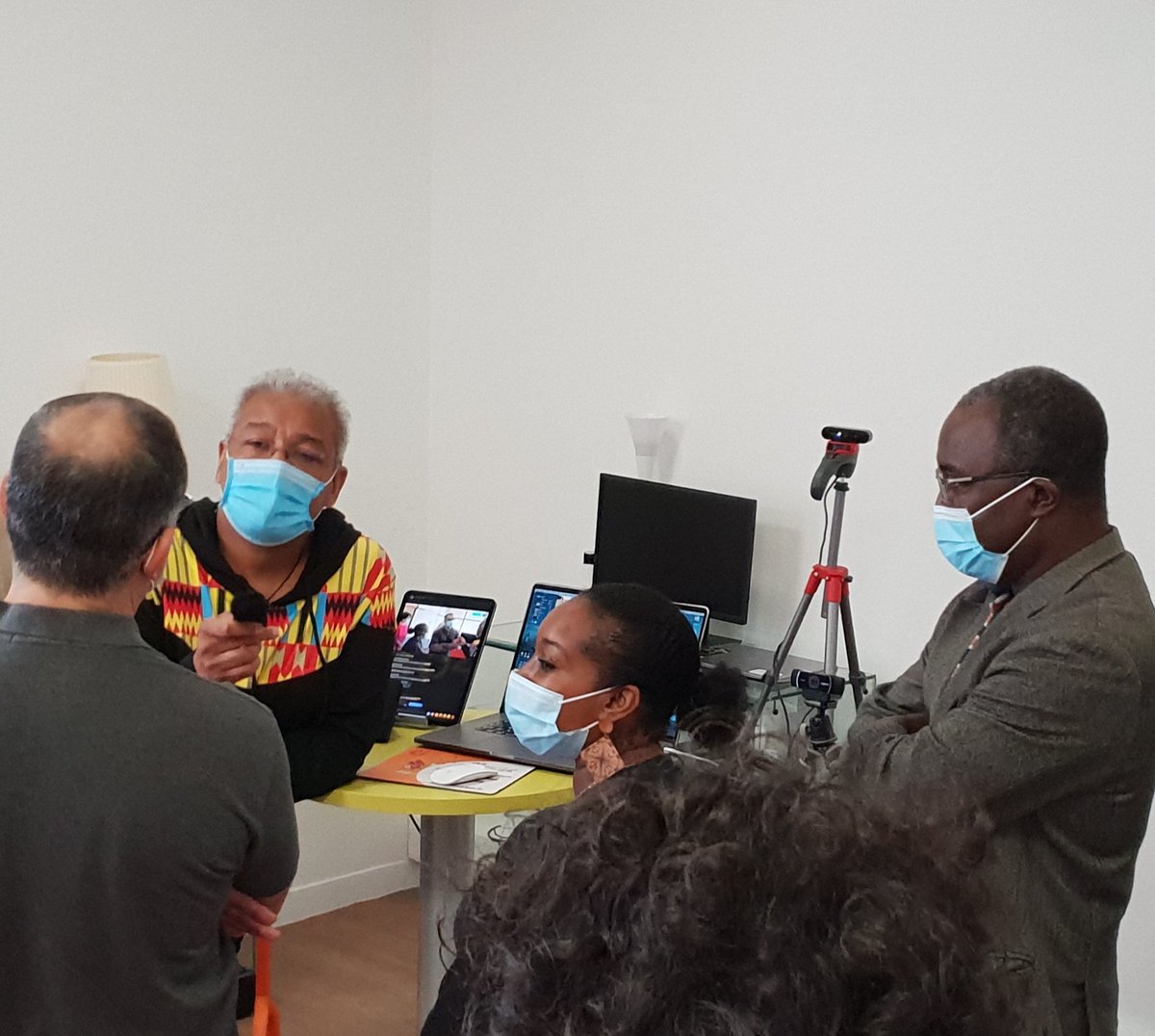 PmMonnier's tweet image. Journée particulière a #EVAM  #SCOIDF avec la présence de la matinale @ZagrumS @ChristopheNDI et le départ émouvant de l'une de nos alternantes @MarinaJmt 
@MarieAnastasia8 @djneft @Caro_mart1