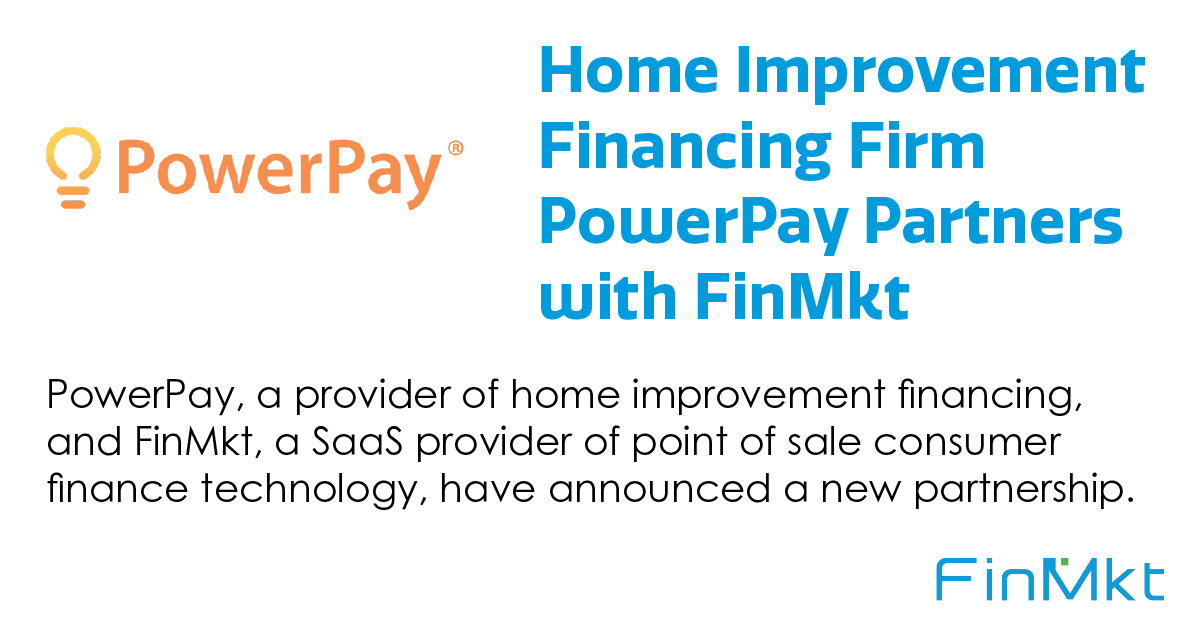 FinMkt's tweet photo. We are excited to be announcing our partnership with PowerPay! @GetPowerPay 

https://t.co/p1M5SYkQAk https://t.co/753rwzZSRa