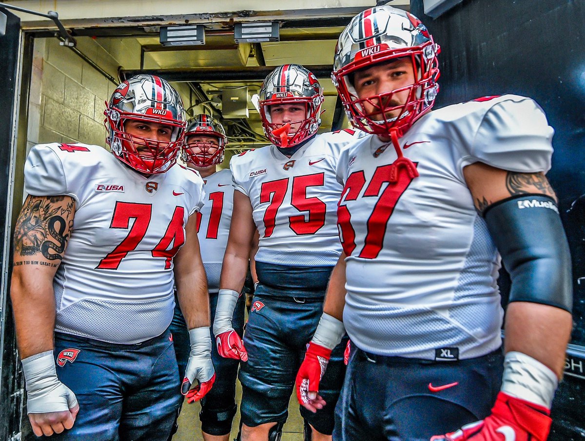 MoonShineTD's tweet photo. Which OL will dominate the line of scrimmage in the 2020 Moonshine Throwdown?

Follow @MoonShineTD 

RT for Marshall
Like for WKU https://t.co/r6SOm3eHop