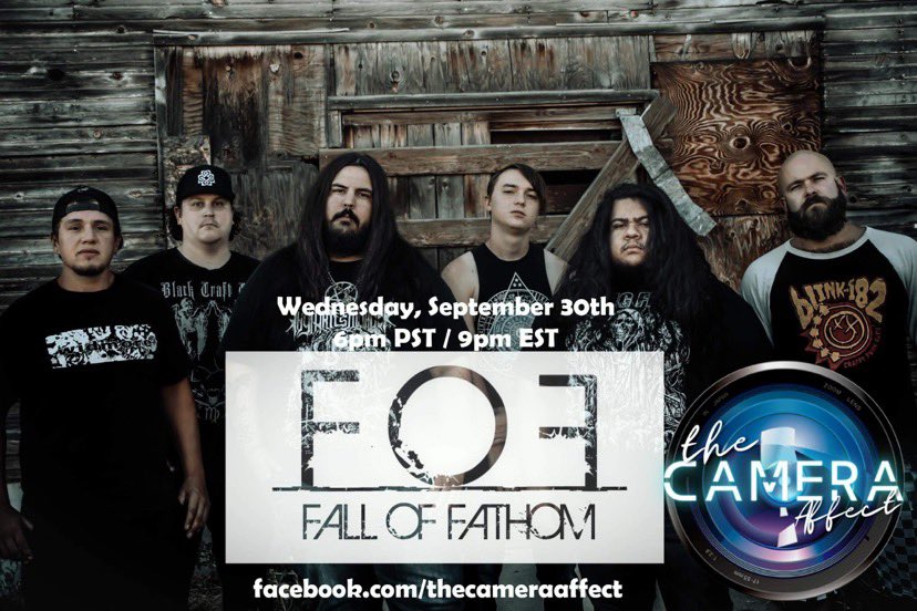 FallOfFathomID's tweet photo. Tonight at 6pm Tanner and Will sit down to chat with The Camera Affect! Make sure to follow the bands Facebook page for the details and when the band goes live!
#pnw #interview #music #release #metalmusic #blogger #spotifyplaylist #album #boise #itsaboisething https://t.co/r8kdGfipWH
