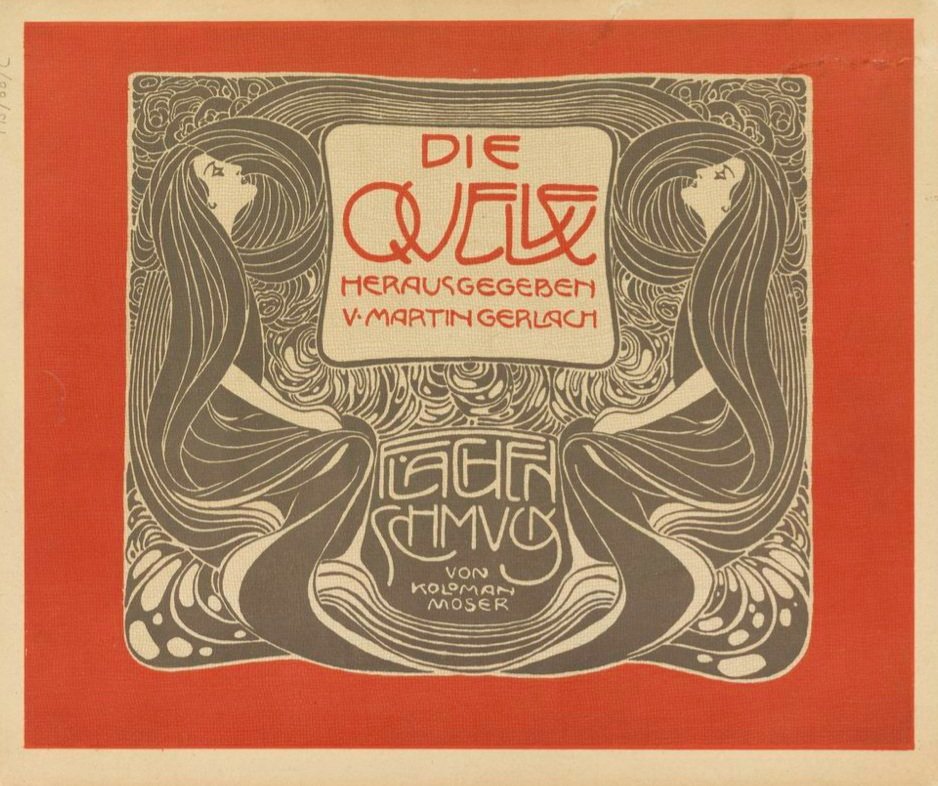 3/ Koloman Moser, plates 9-12 (including cover).  #ViennaSecession
