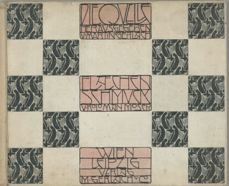 3/ Koloman Moser, plates 9-12 (including cover).  #ViennaSecession