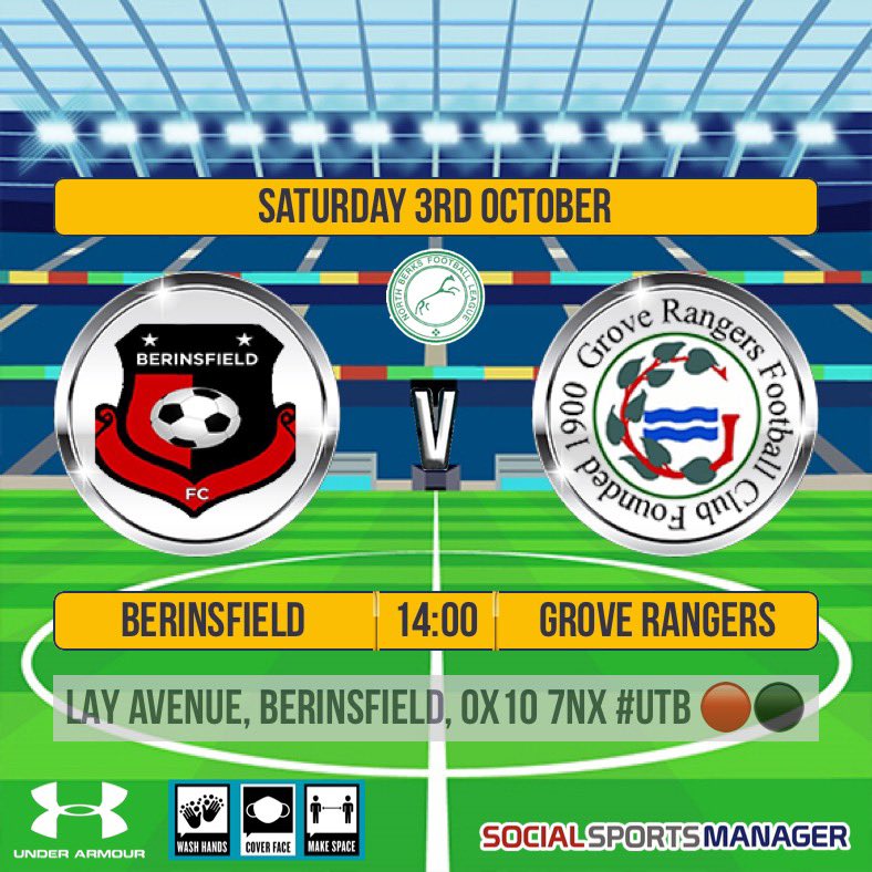 Berinsfieldfc's tweet photo. Weekend Fixture!

@GroveRangers (H)

@NorthBerks Div 1

#UTB 🔴⚫️ https://t.co/8r6MKyzhVF