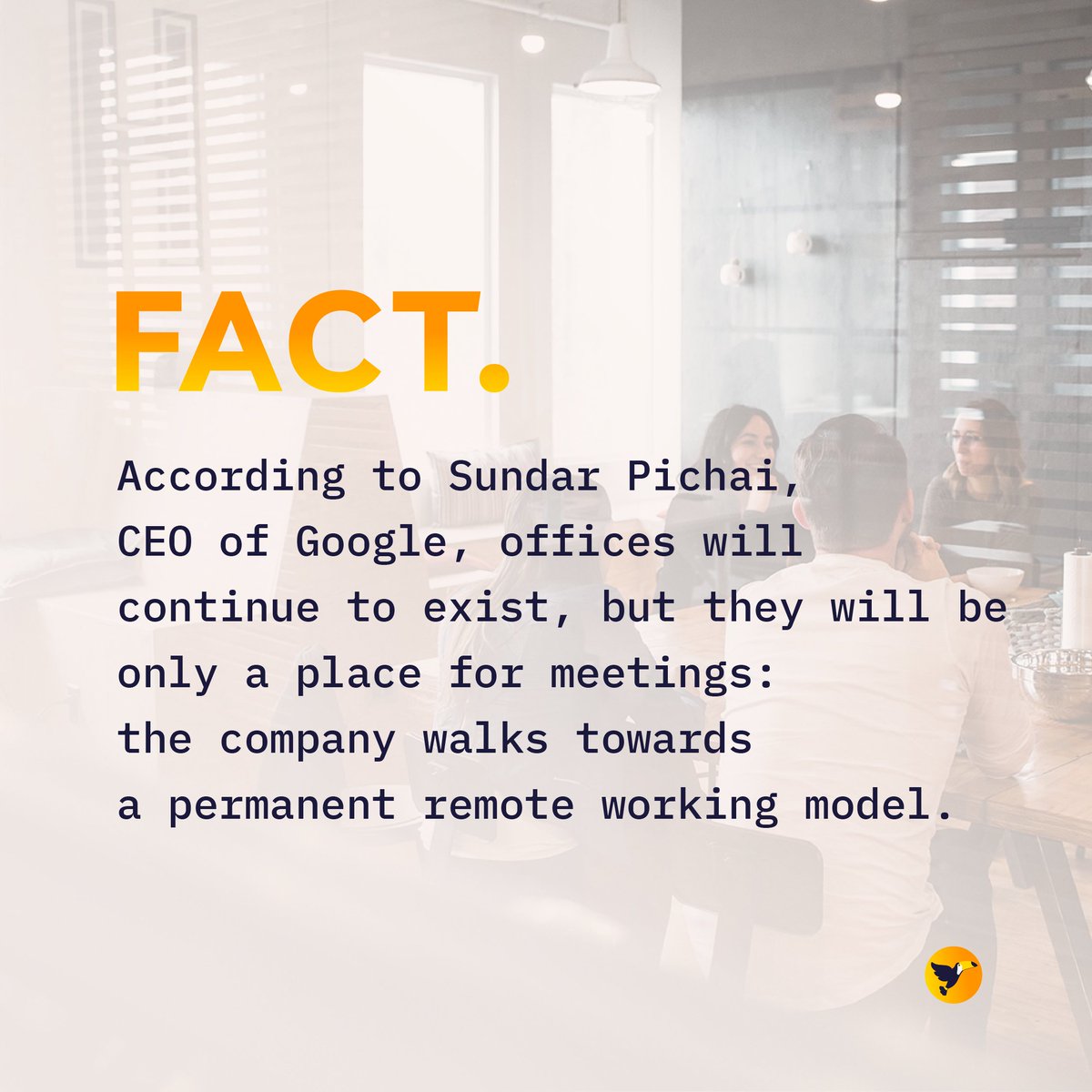 TechVogel's tweet image. The future is already here, embrace the remote work and go beyond! 

#GoRemoteGoBeyond #TechVogel #freedom #work #remotework #jobs #google #offices #meetings #facts