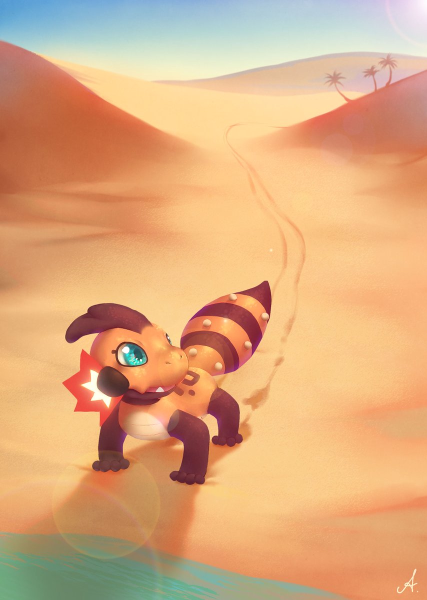 Mittelfinger gebrochen, aber nach sehr langer Zeit mal wieder Motivation gefunden.. Und ein neues Spiel <3 Wer auf Pkmn steht sollte <a href="/PlayTemtem/">Temtem 👽 Patch 0.8 now live!</a> ausprobieren!
I hope to get it luma someday.. 🥲