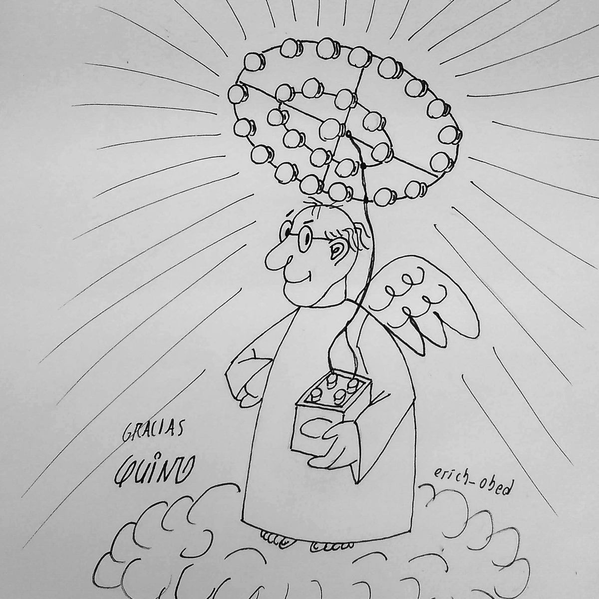 erich_obed's tweet photo. #Inktober2020 #Inktober #InkObed #Ink #Mexico #Argentina Basado en una de sus obras de Don #Quino en homenaje a este genio.
#Ilustracion #Ilustration #Dibujo #Drawing #Caricatura #Cartoon #Humor https://t.co/1MMN75pVTD