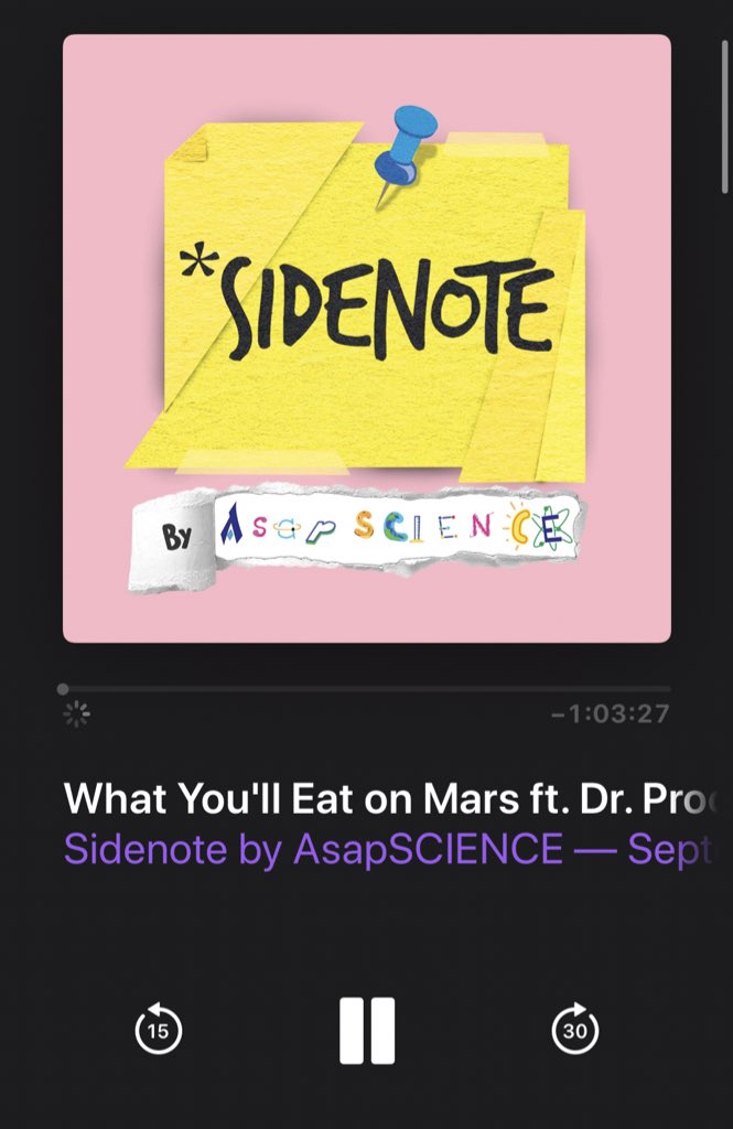 AsapSCIENCE (@asapscience) on Twitter photo Our new podcast is with QUEEN <a href="/DrSianProctor/">Dr. Sian “Leo” Proctor</a> - we chat about her time living in a Mars simulation, what we’ll eat on Mars and how it impacts sustainable eating on Earth. We are obsessed with her, and YOU WILL BE TOO! Listen here: podcasts.apple.com/ca/podcast/sid… Our new podcast is with QUEEN <a href="/DrSianProctor/">Dr. Sian “Leo” Proctor</a> - we chat about her time living in a Mars simulation, what we’ll eat on Mars and how it impacts sustainable eating on Earth. We are obsessed with her, and YOU WILL BE TOO! Listen here: podcasts.apple.com/ca/podcast/sid…