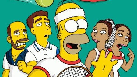Les tensions entre les deux équipes sont particulièrement intenses dans cet épisode.Quand la compétition se corse, Serena et Venus Williams, puis Pete Sampras et Andre Agassi viennent remplacer les Simpsons. Ils ont tous interprété leur personnage en studio. (2/2)