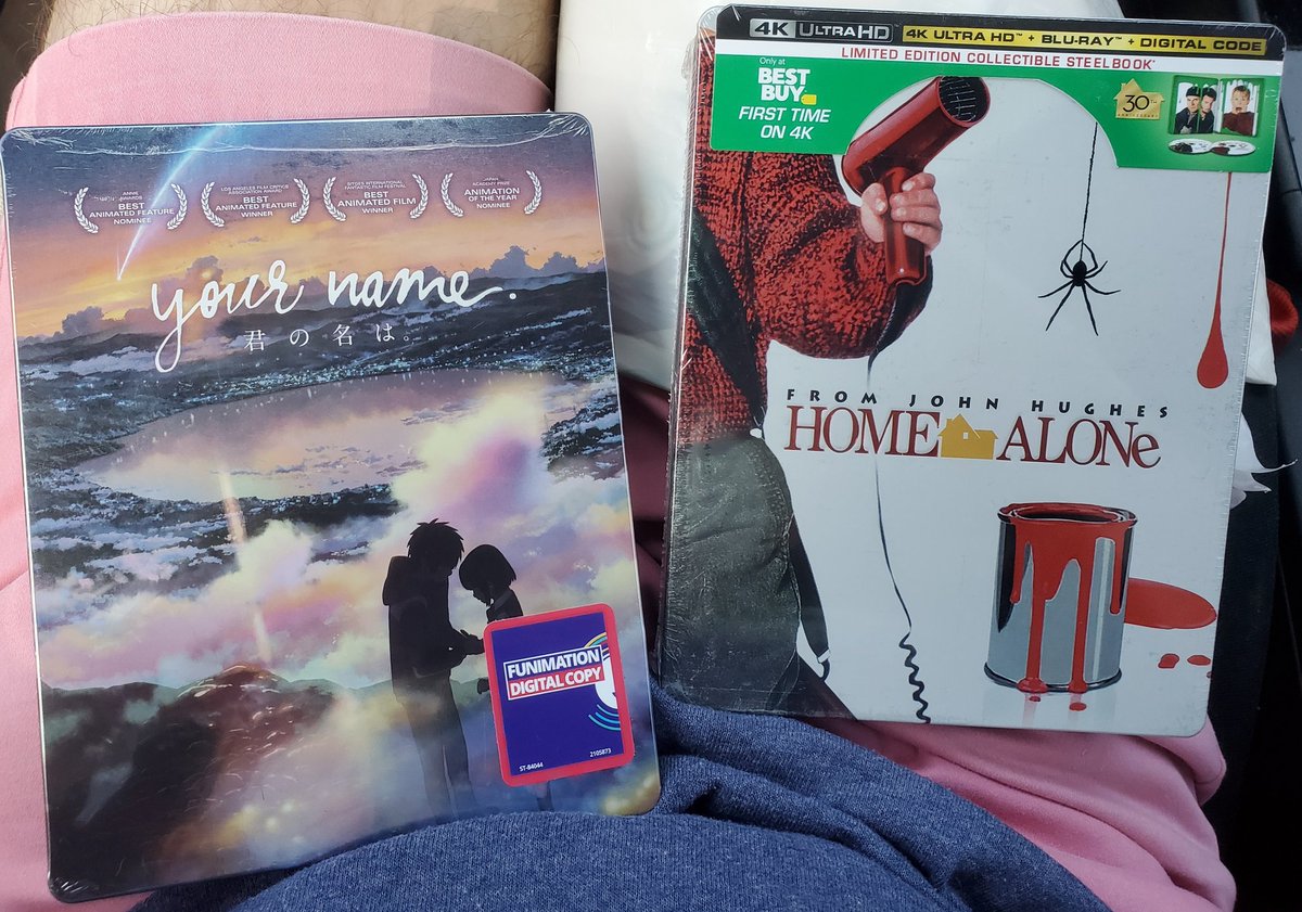 ps4screenshots9's tweet photo. Another #Steelbook hunt. #HomeAlone #YourName https://t.co/kM8GvS8FSg