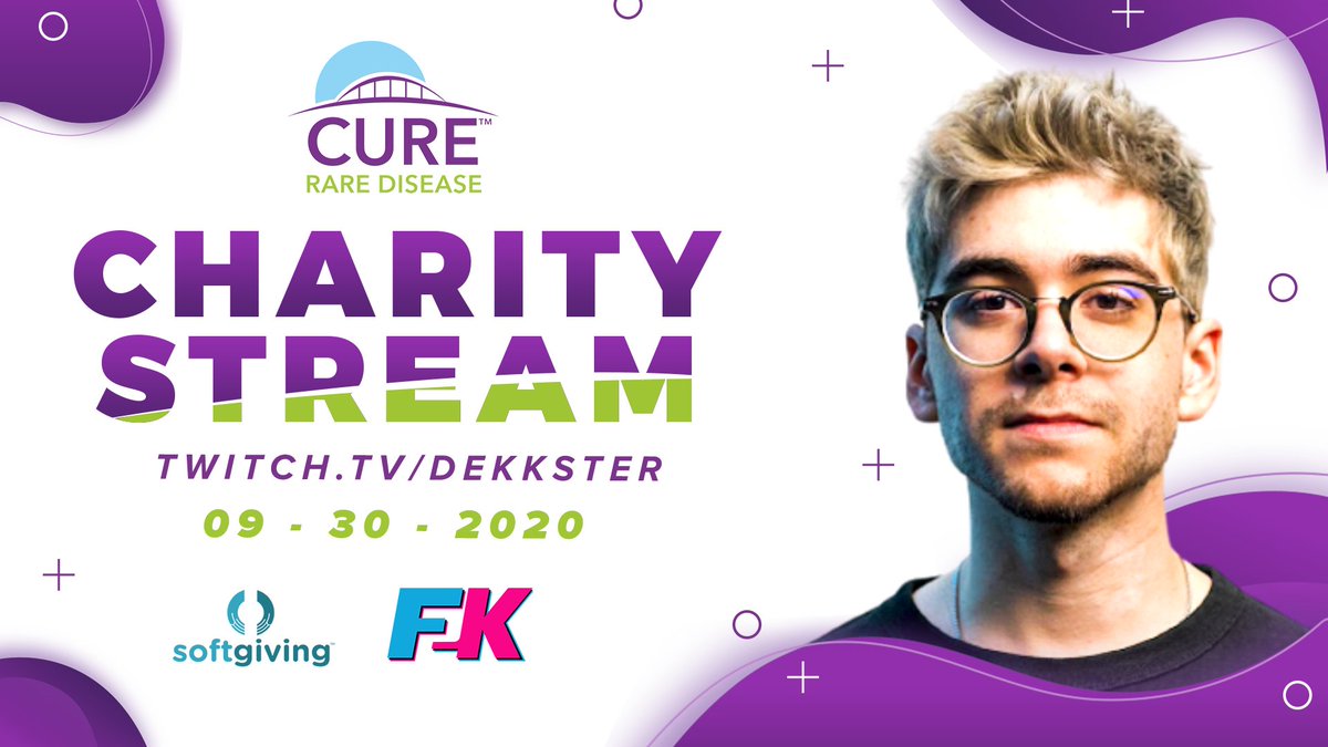 I am going to be running a Charity stream today for 
<a href="/CureRareDisease/">Cure Rare Disease</a>!  
An awesome charity that offers effective, life-saving treatments for sick children, developed through collaborations with world-renowned researchers and clinicians.
twitch.tv/dekkster