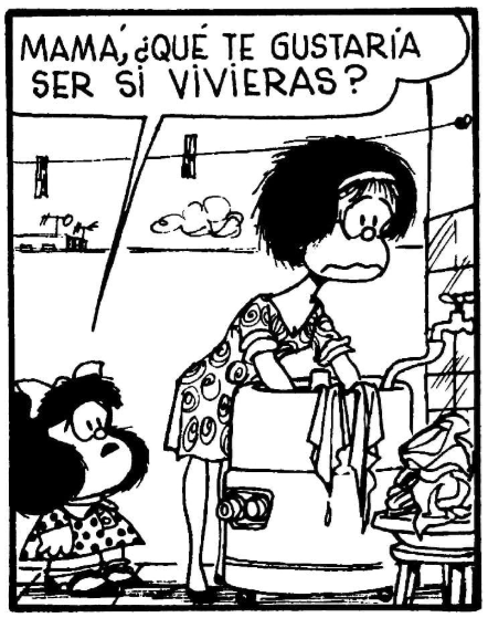queridasok's tweet photo. #Quino feminista https://t.co/ddy26qDr6A