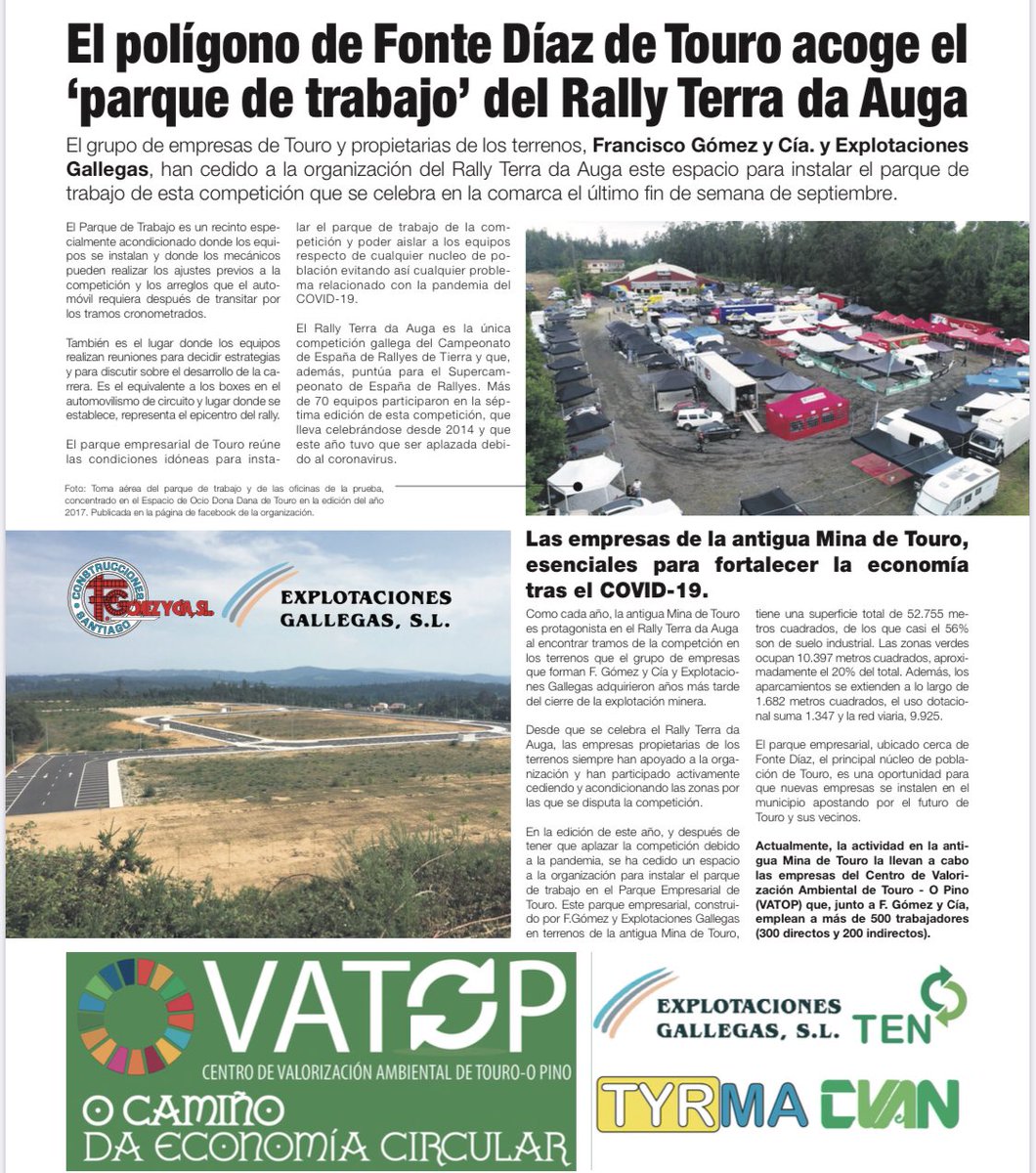 Centro de Valorización Ambiental de Touro - O Pino tweet media
