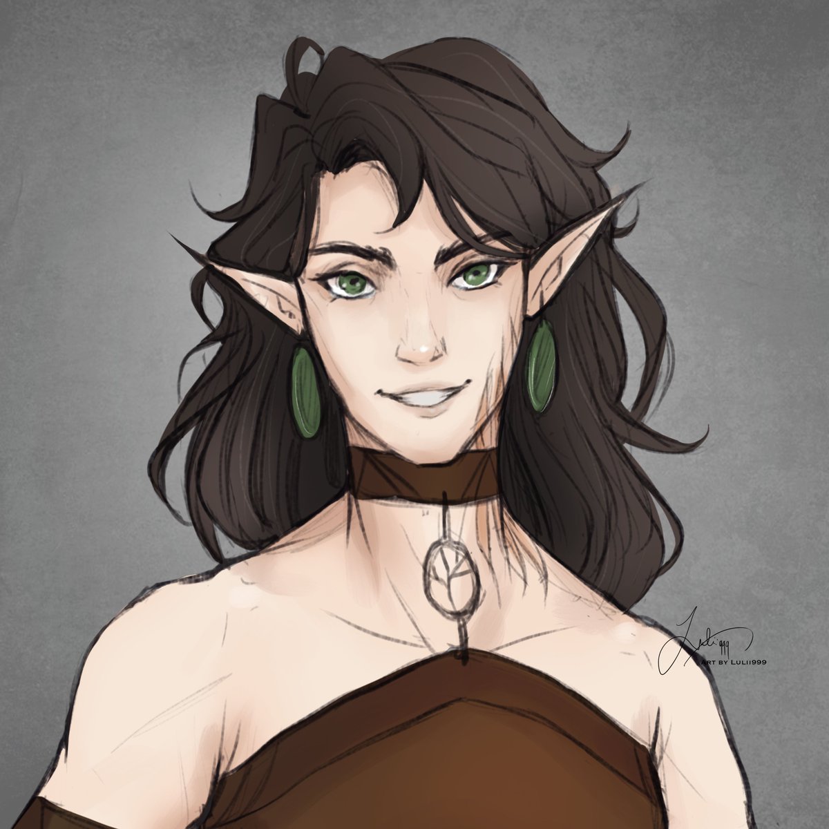 Lulii9999's tweet photo. We'd just had our 1 year anniversary session so I saw it fit to draw the PCs in my #dnd campaign
We have:
- Ayden (Aasimar Cleric)
- Tybalt (HalfOrc Bard/Fighter)
- Willow (Shifter Ranger/Druid)
- Yarou (Human Monk)
All of whom I love dearly & have such fun memories of.
#dndart https://t.co/XwNGbqnPZw