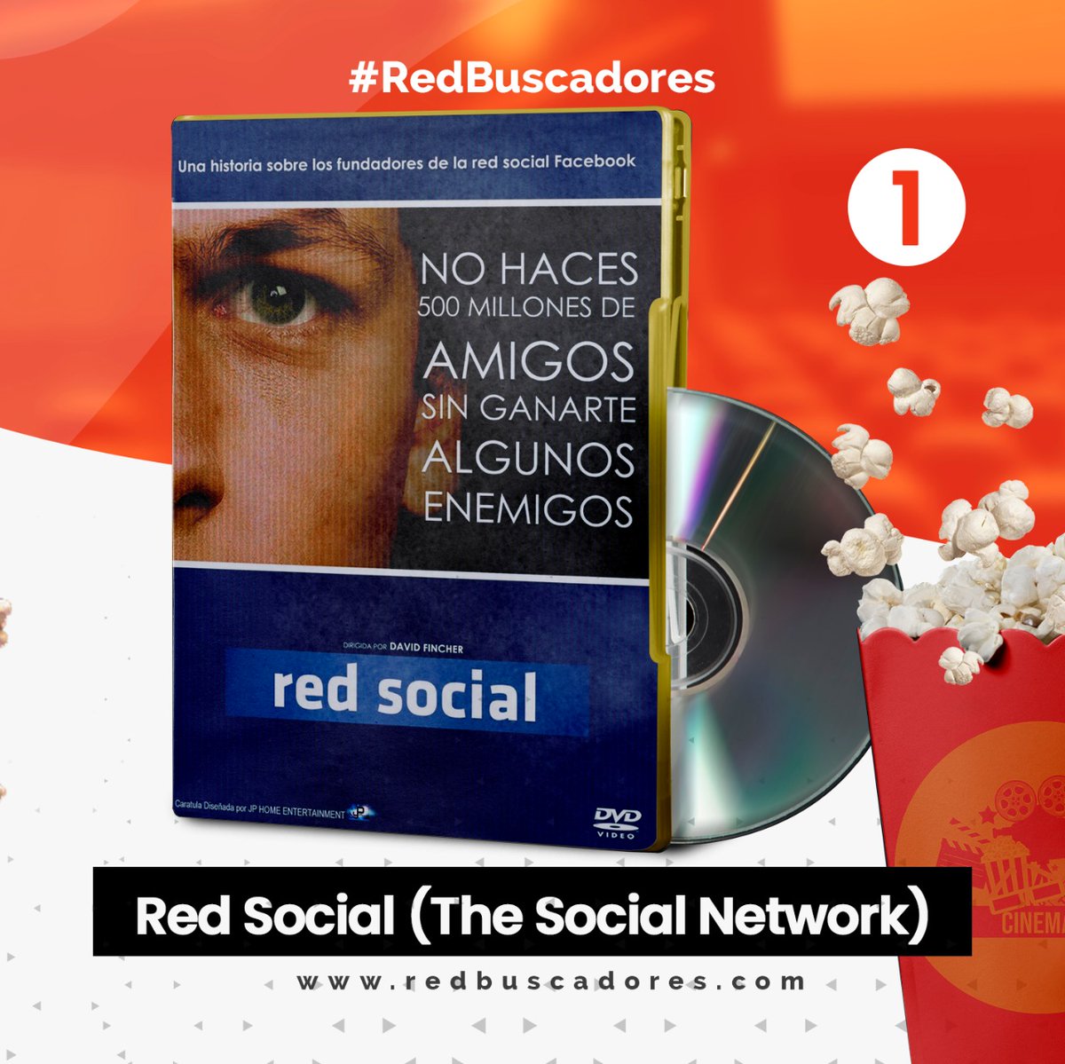 RBuscadores's tweet photo. En #RedBuscadores nos encanta inspirarlos por eso hoy les traemos 3 pelìculas para emprendedores.🍿🎞📹

1⃣ Red social                   
2⃣ En busca de la felicidad
3⃣ Hambre de Poder

#emprendimiento #Peliculas #inspiración https://t.co/i5R5UsH2Ik