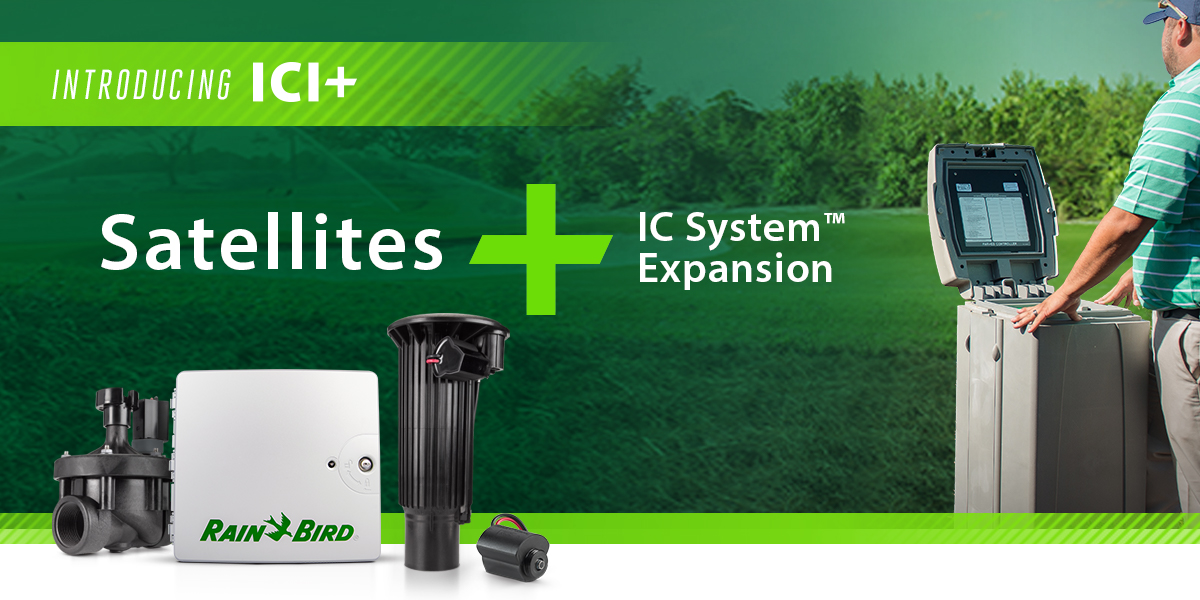 Have PAR+ES Satellites on your #golf course but want the innovative technology of the #RBIC System? Good news – the new Integrated Control Interface Plus (ICI+) makes it possible to combine satellites &amp; the IC System on the same wire path. 

Find out more: rainbird.com/golf/products/…