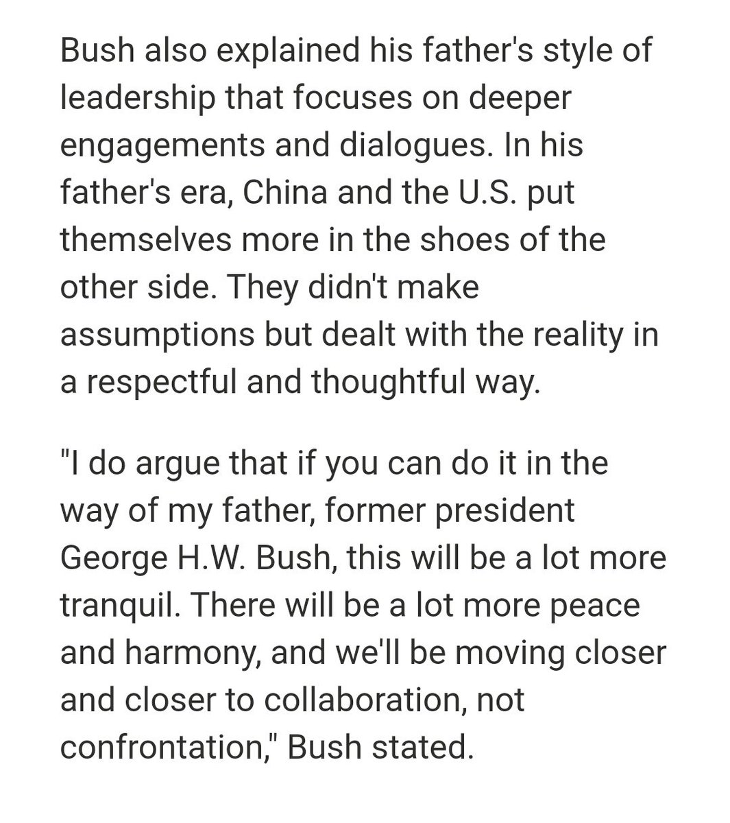 12. It makes sense why Greg Abbott and the Bush family would be calling out Trump for the tariffs on China. They are literally buying Texas to send products back.