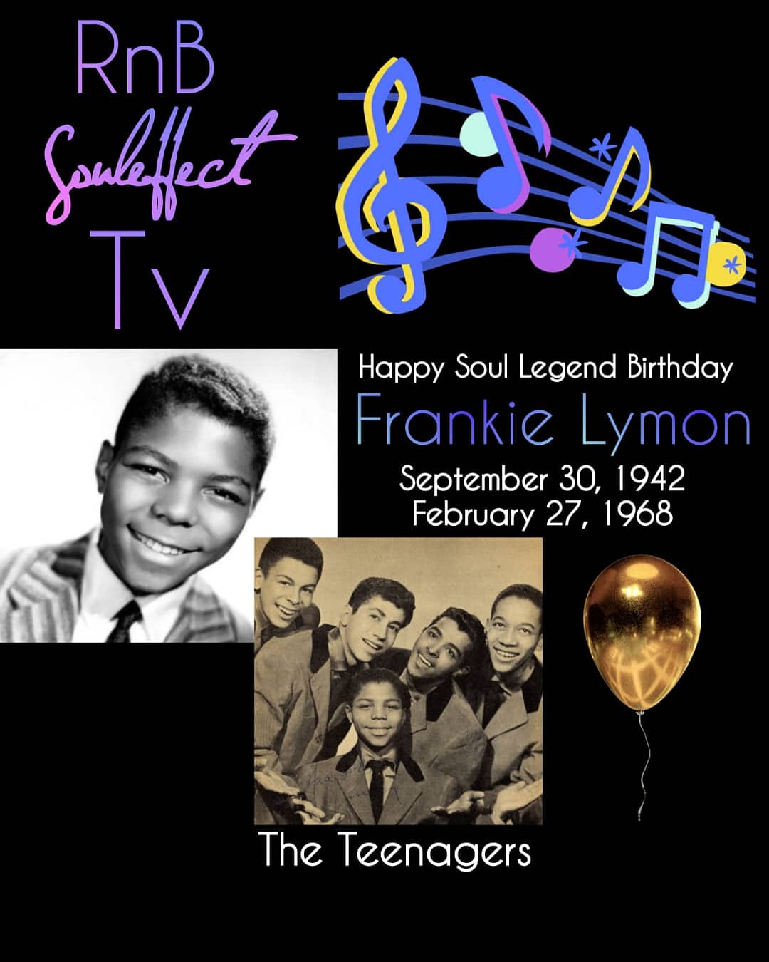 Happy Soul Legend Birthday
Frankie Lymon 