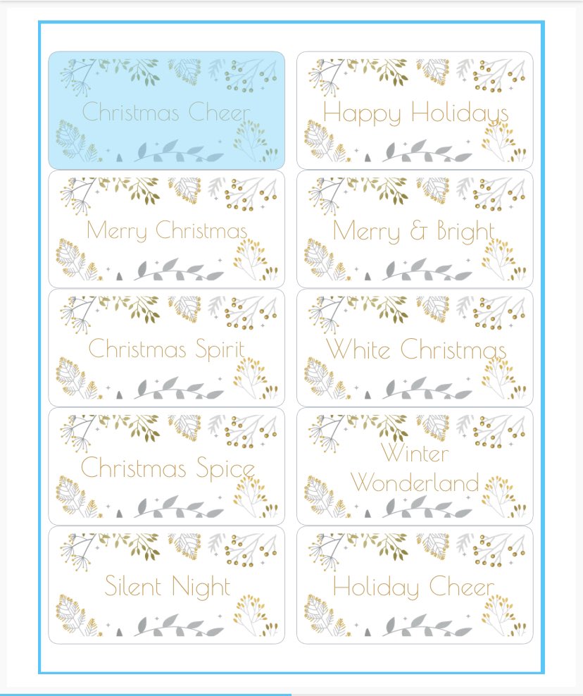 rubycandleco's tweet photo. Who else is ready for the holidays? We can’t wait to put these labels on candle orders. https://t.co/YCV3ja0PHf