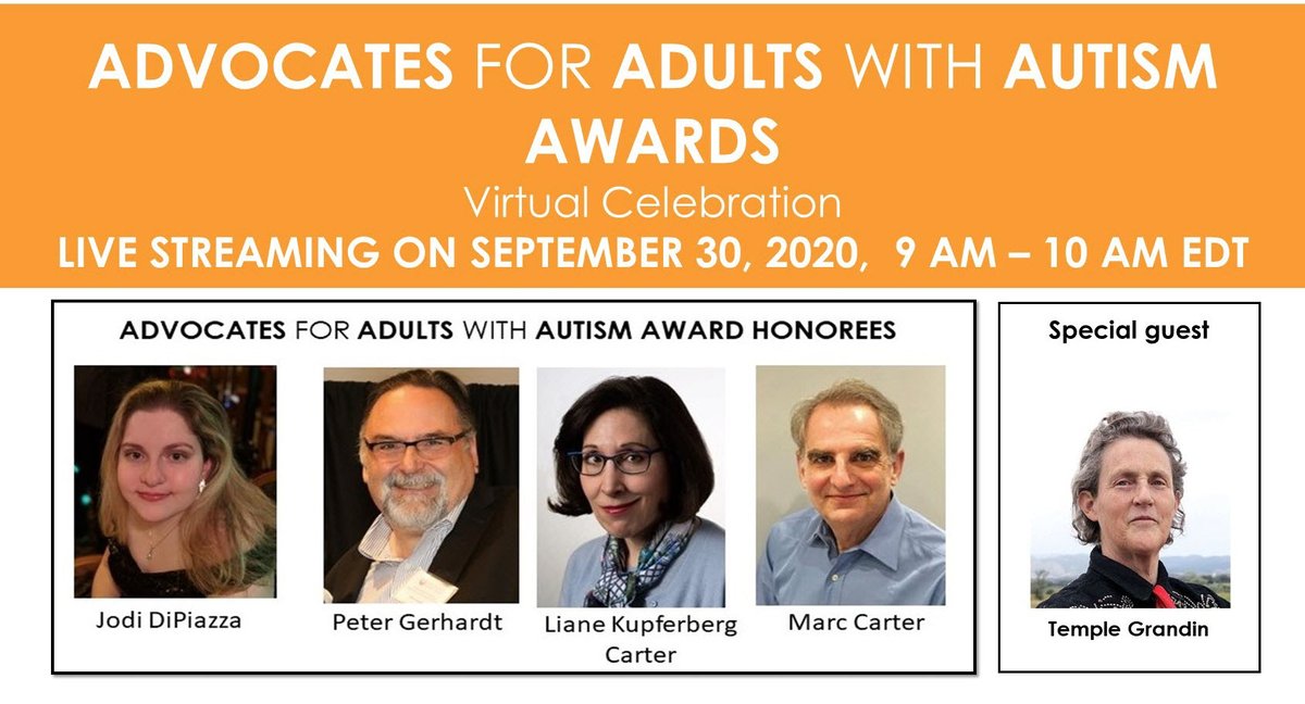 Congratulations to all of our #AAAA20 award winners! Jodi DiPiazza, Liane Kupferberg Carter, Marc Carter, and Dr. Peter Gerhardt. We are so thrilled to have honored you at today's event! <a href="/JodiDiPiazza/">Jodi</a> @LianeCarter <a href="/PeterGerhardt1/">Peter Gerhardt</a>