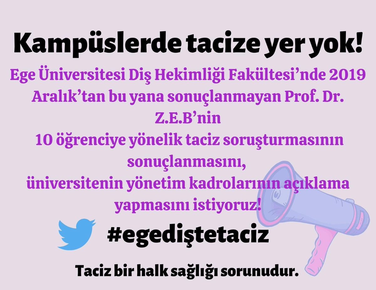 Tacizi normalleştiremezsiniz!!  #egediştetaciz