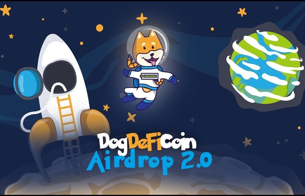 🚀 Airdrop: DogDefiCoin
💰 Value: $ 43,75
👥 Referral: $ 21,87
💸 1 + 0.5 DOGDEfI
⏰ 3 minutes

📖 Step-by-step guide:
1. Talk to the telegram bot: t.me/DogDefiCoinAir…
2. Do some social tasks 

#cryptocurrency #Crypto #bounty #Airdrops #Airdrop #bitcoin #ico #giveaway