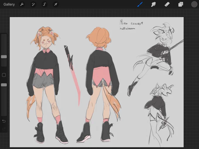 mira 
she is just a concept and I don't have a certain idea for her, just a fighter against machines 