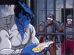 Guard: YOU'RE THAT X-MEN MUTANT! I BEEN WAITING A LONG TIME TO SAY THIS TO YOUR FACE!Beast: *sigh* Yeah. Guard: The feet pics on your Only Fans changed my life, bro. You're a god damn artist. Beast: Not goin' lie, I pictured this going differently.