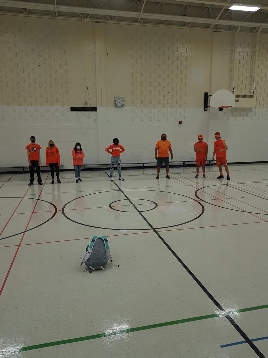 Just a few of many of our students and Mr Kaija that participated today. ⁦<a href="/LKDSB/">Lambton Kent DSB</a>⁩