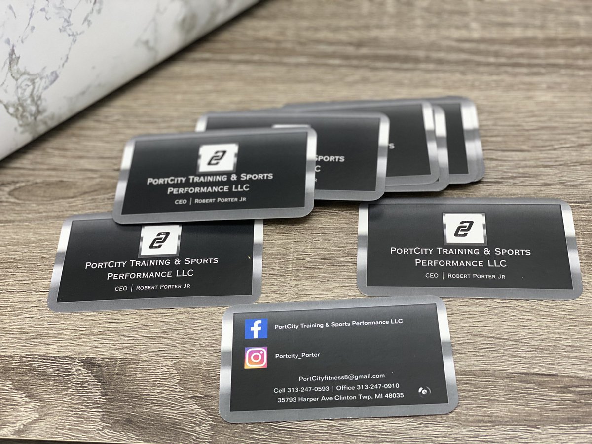 Rozayy_Rob's tweet photo. 🚨PortCity Training &amp; Sports Performance LLC New Business CARDS are now in‼️📬 #PortCity #ProTrainer https://t.co/IPUgUsF49d