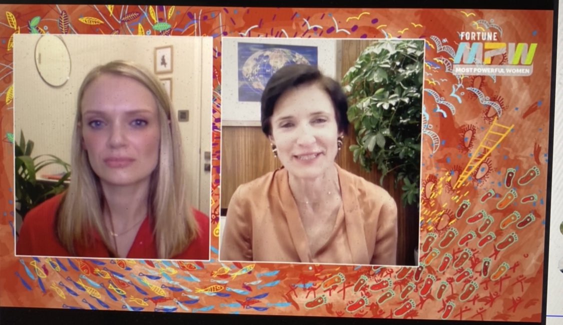 The #FortuneMPW Jane Fraser of <a href="/Citi/">Citi</a> tells #womenleaders we don’t need to be superwomen. Your career will journey through decades, you can have a life, children and be a well rounded “mommy boss” <a href="/Insigniam/">Insigniam</a>  Bravo Jane!!
