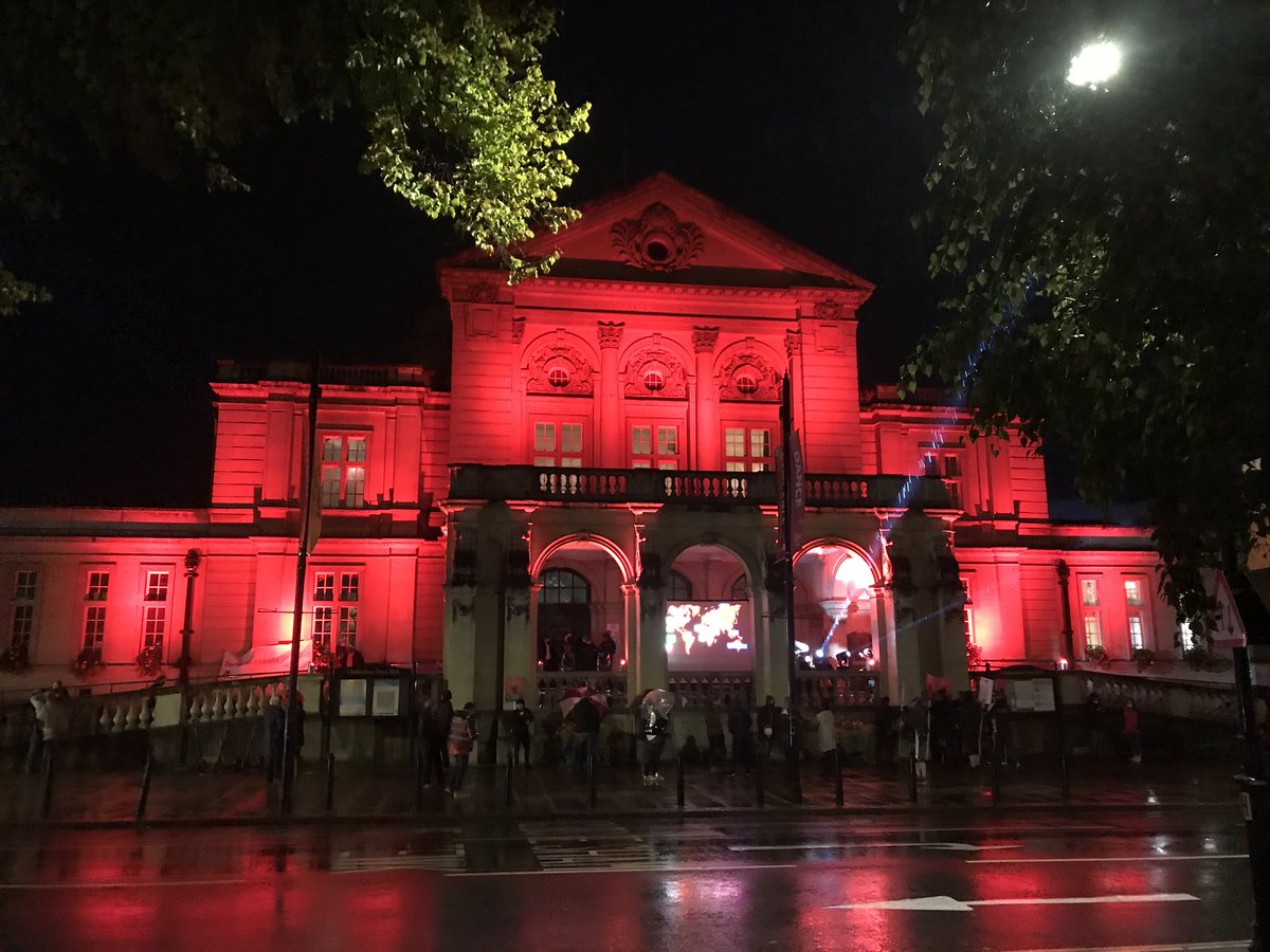 #WeMakeEvents #RedAlert #LightItInRed <a href="/WeMakeEventsoff/">#WeMakeEvents Campaign</a> Cheltenham Townhall <a href="/wme_glos/">We Make Events Gloucestershire</a>