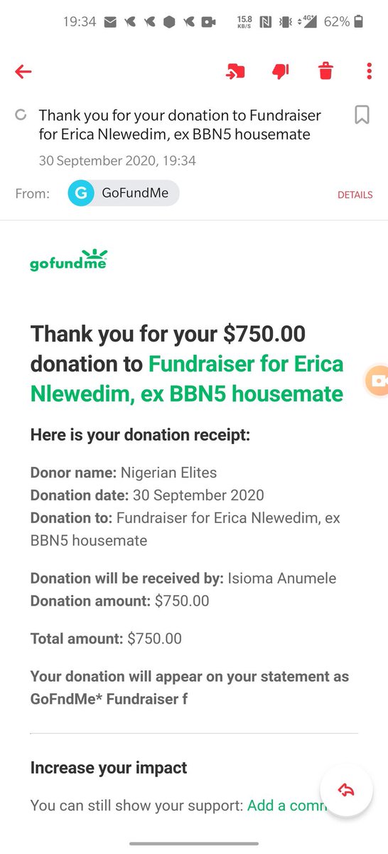 Miss_Veraaa's tweet photo. Done and Dusted!!! #ClassyErica  Hopefully others can make it 70k before Zode closes the campaign!! https://t.co/MiGMguBvtc