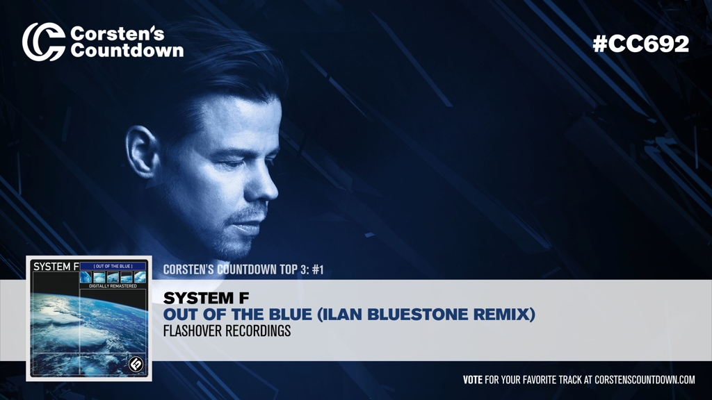 ResonationRadio's tweet image. 12. And yes, we have a new #1 this week! The track that got the most votes is the @iBluestone remix of @ferrycorsten’s #SystemF classic “Out Of The Blue”! Congrats Ilan! #CC692 youtube.com/watch?v=ZDmh09…