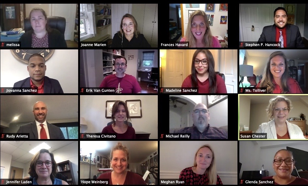 Our new crop! Mville's Doc Program in Ed Leadership Signature Cohort 12! Bright, passionate, courageous, dedicated and focused.  They chose to join in the pandemic and now they support one another! Their oasis, support and learning community! So proud! @Mville_College <a href="/pnwboces/">PNW BOCES</a>