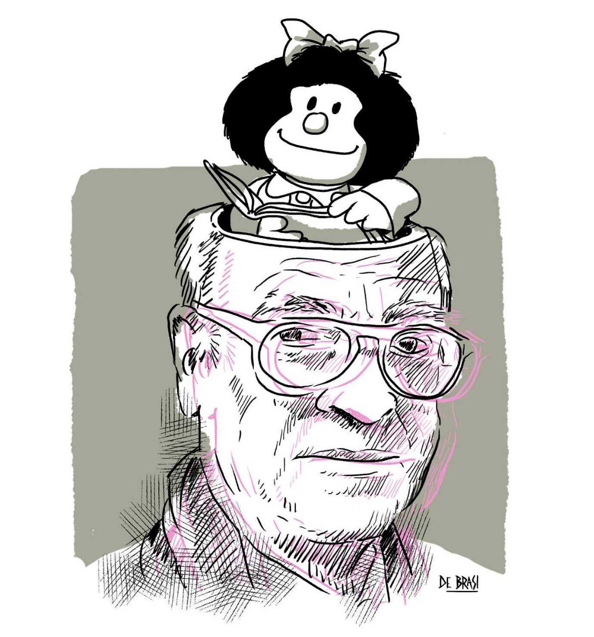 AGENCIA PACO URONDO on X: "#Quino Una triste despedida, tres homenajes desde el recuerdo y el corazón. Partió Quino, uno de los artistas gráficos más importantes de la historia argentina y