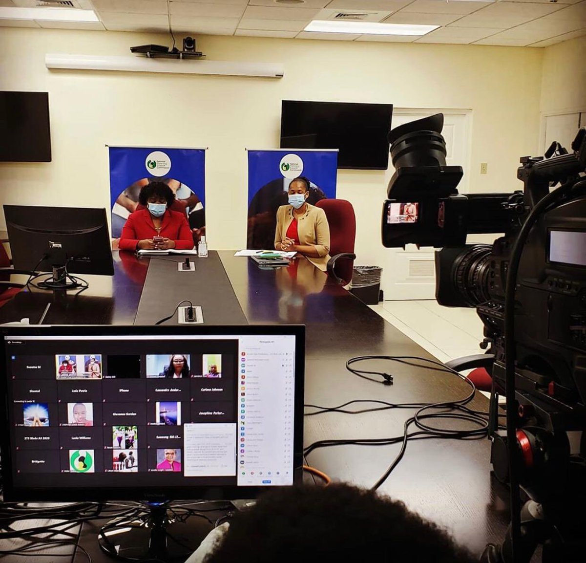 Krystalclearpro's tweet photo. Ministry of Education, Youth and Information Back to School Sensitization virtual chat 🇯🇲

#WeDoMultimedia #Streaming #TheKCPway  #VideoProductionInJamaica https://t.co/HMhmwsj3OD