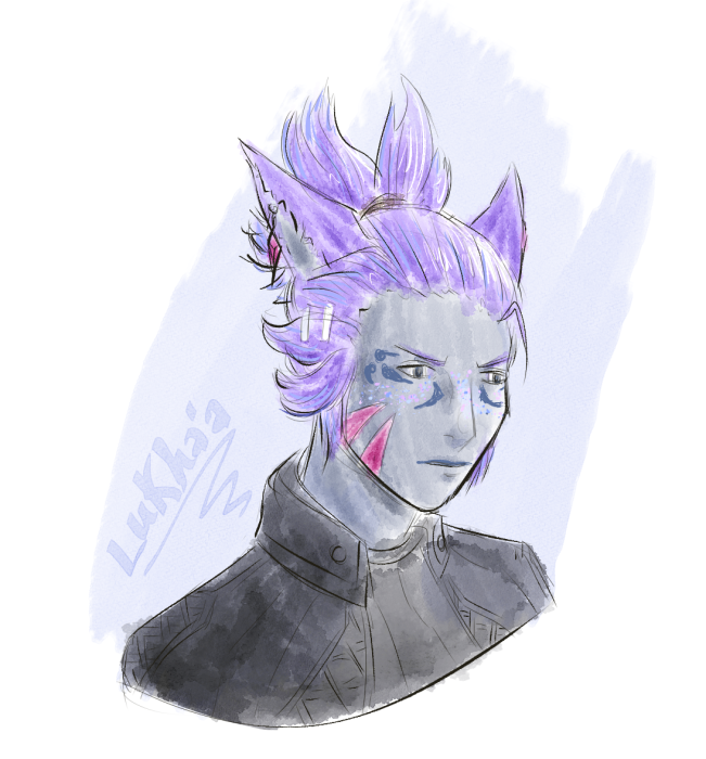 KeySketches's tweet photo. more miqo :3 this was his heavensward style~
#FFXIVART #miqote 
(june 2020) https://t.co/g0oaLYgJXO