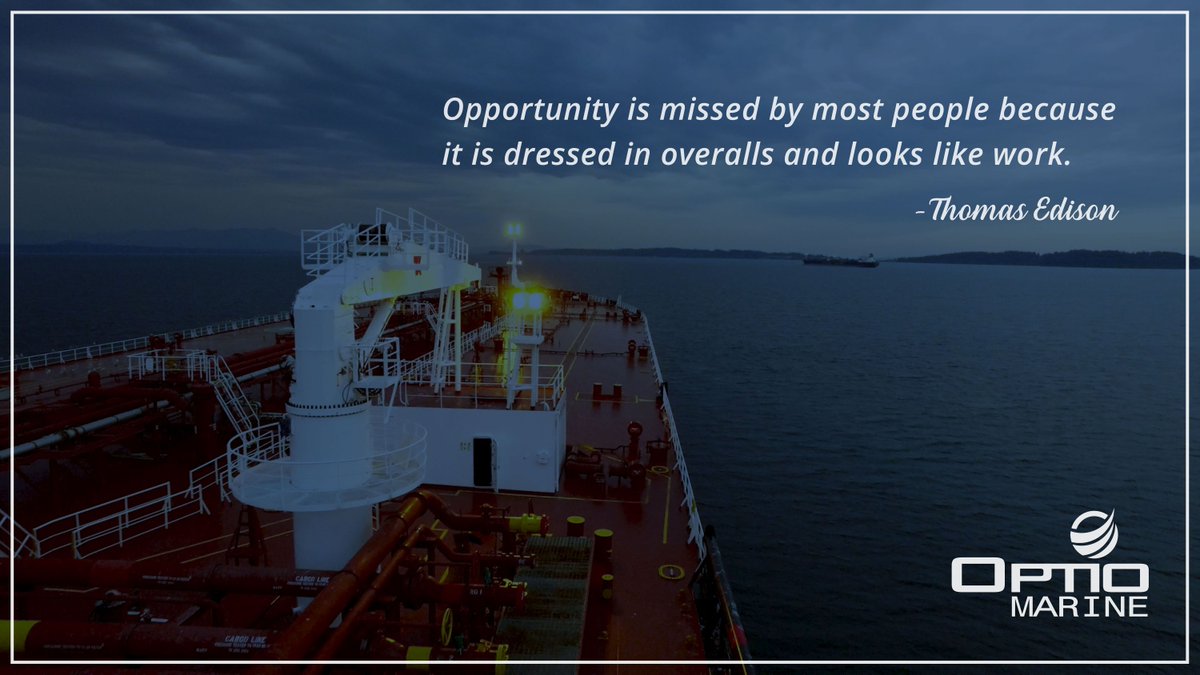 Some #words by great #innovator Edison to begin our October.

#quotes #optiomarine #Engineering #3dscanning #bwts