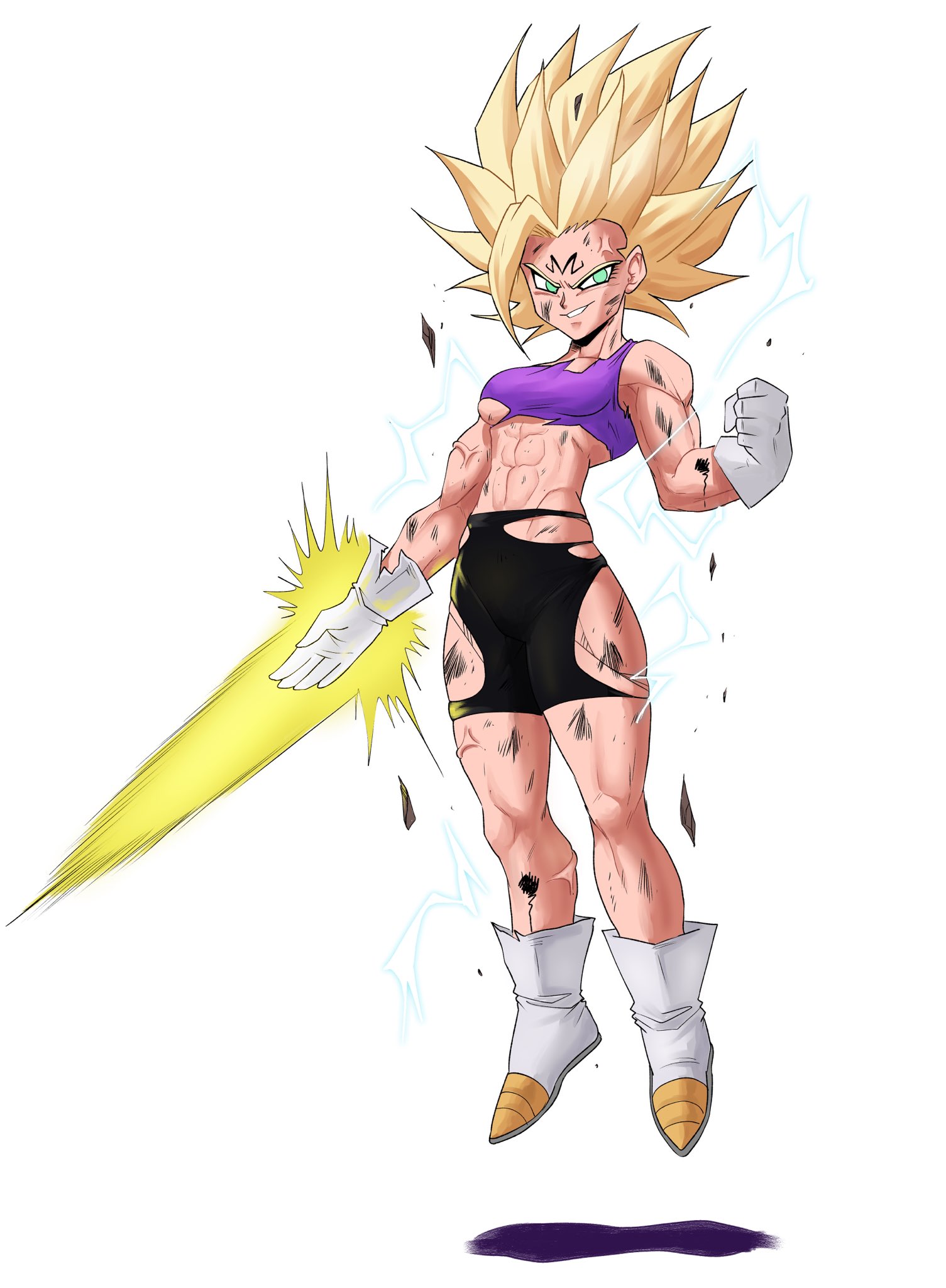 BlackScape on X: Majin Bra from Dragon Ball Multiverse by