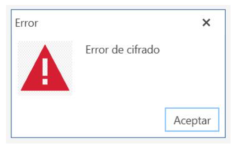 SolSisTIC1's tweet photo. Error de cifrado #contpaqi si al respaldar te sale este erro el equipo esta trabajando para ti https://t.co/ELpLyigWaz