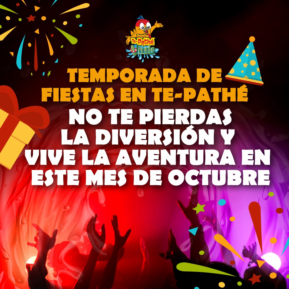 ParqueTepathe's tweet photo. ¡No te pierdas nuestras próximas sorpresas! https://t.co/KkEJN9XDYJ