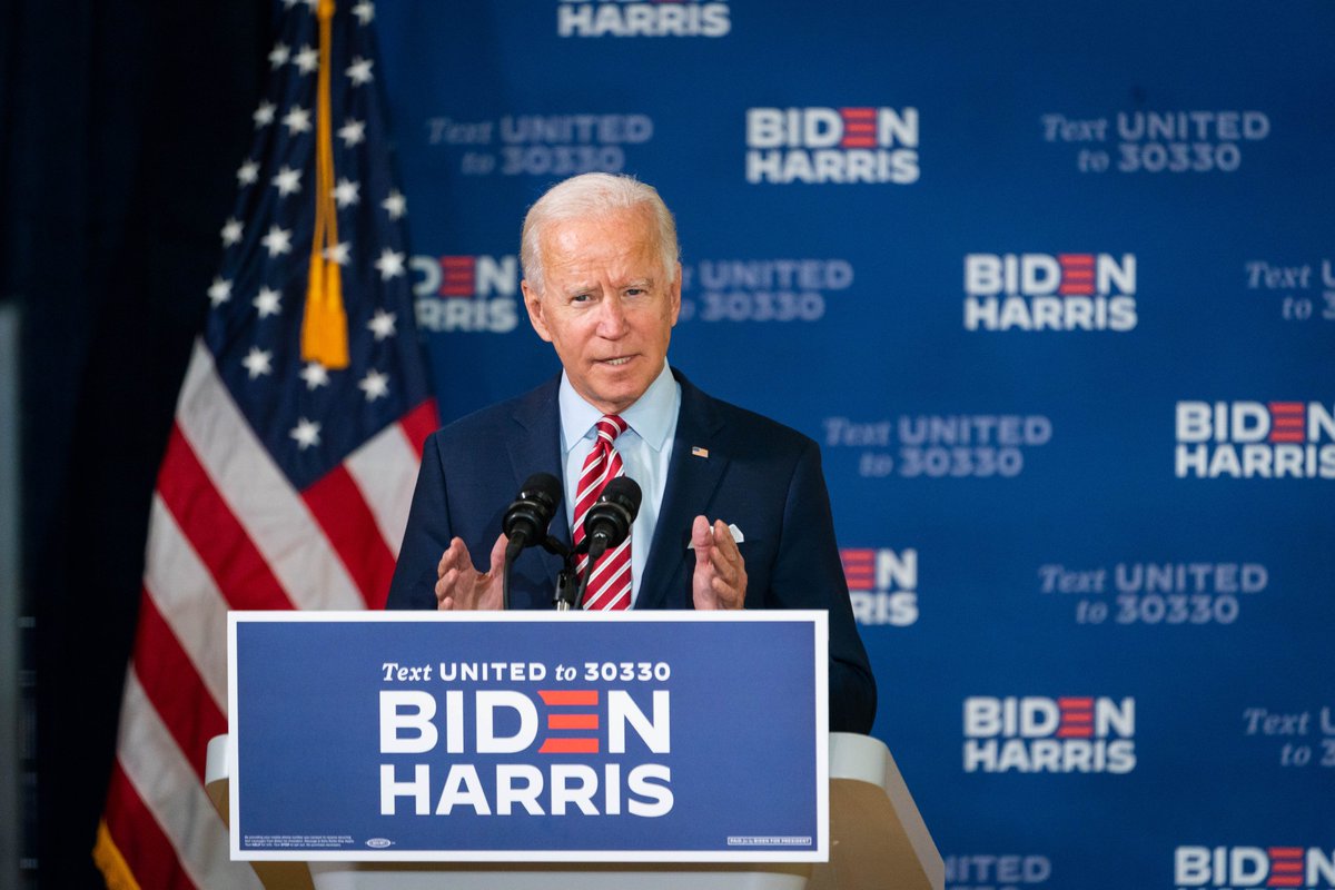 If you were turned off by the President’s behavior last night, I feel you. Believe me, I do. But we can’t let him win by tuning out altogether. That’s what he wants. So turn those feelings into action—turn them into votes for my friend,  @JoeBiden.