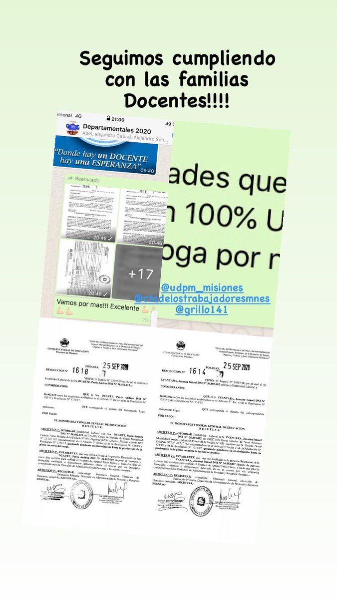Al trabajo no hay con que darle!!! Gracias Comisión Directiva de UDPM, por seguir defendiendo los derechos de los Trabajadores de la Educación.
<a href="/grillo141/">Ruben Dario</a> <a href="/CristinaFretes4/">Cristina Fretes</a> <a href="/CpMonik/">Monik CP</a> <a href="/CtMnes/">CTAdelostrabajadoresMnes</a> <a href="/udpm_info/">UDPM INFO</a>