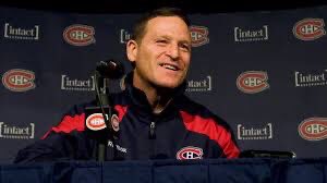 Seen here modeling the tracksuit design of 2012 are Habs assistant coach Randy Cunneyworth and Habs head coach Randy Cunneyworth.