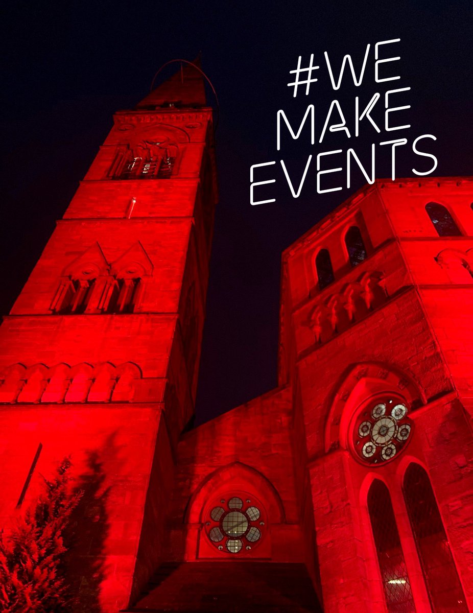OranMorGlasgow's tweet image. #LightItInRed for #WeMakeEvents Global Action Day in support of the live events industry.

#RedAlertRESTART #WeAreViable #LetTheMusicPlay #SaveOurVenues #SaveOurStages #TheShowMustGoOn #SupportNeeded #EventProfs #OranMorGlasgow