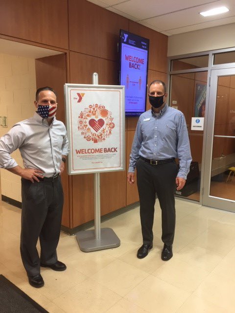 We truly appreciate Mayor Baldassare <a href="/BernardsTwpNJ/">Bernards Township</a> for visiting the Y today to see our Virtual Learning Program that supports families with children who are distance learning.  We are truly grateful for your passion for and advocacy of  <a href="/gscymca/">Greater Somerset County YMCA</a>