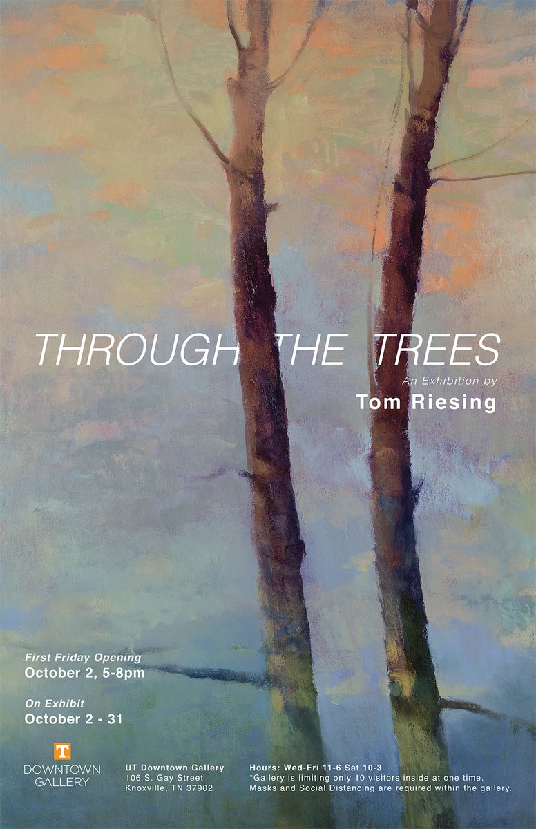 UTKGalleries's tweet photo. Through the Trees - an exhibition by Tom Riesing opens this Friday at the UT Downtown Gallery - https://t.co/DHPrGWoBim https://t.co/jd5qUcNlK7